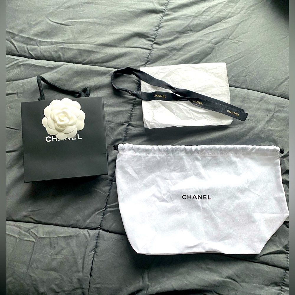 Chanel dust bag and gift bag